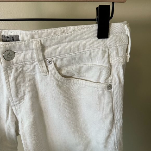 Citizens of Humanity White Racer Skinny Jeans Size 26 - Picture 10 of 13